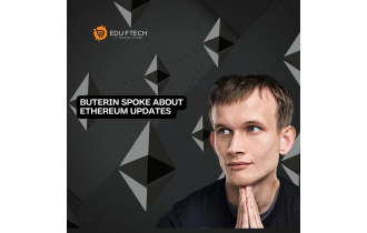 Buterin spoke about Ethereum updates