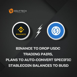 Binance to Drop USDC Trading Pairs, Plans to Auto-Convert Specific Stablecoin Balances to BUSD