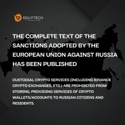 EU tightens sanctions against Russia with cross-border crypto ban