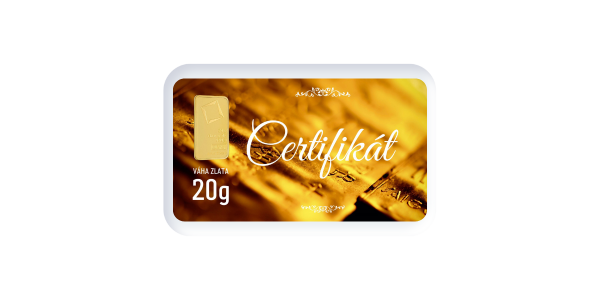 Certificate Att Investments -  Gold 20g